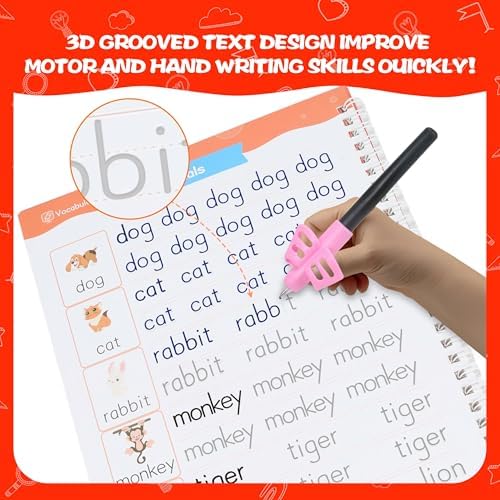 Magic Grooved Writing Practice Books for Kids 3-8 - Image 4