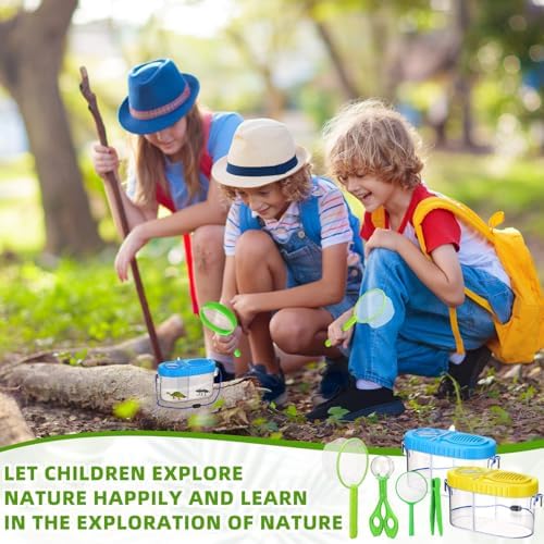 Halloscume 2 Sets Bug Catcher Kit Outdoor Toy Gift for Kids - Image 6