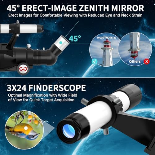 90mm Telescope for Adults High Powered, Magnification 180X - Image 4