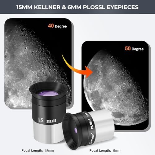 Alstar 2-Inch 35MM Telescope Eyepiece Extension Tube Adapter - Bundle with - 8 Piece Eyepiece & Filter Accessory Kit - Image 2