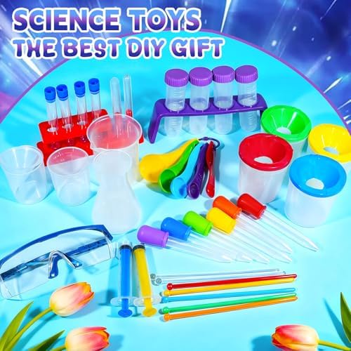 Bbiamsleep 37PCS Science Kits for Kids, Beakers and Test Tubes Experiments - Image 3