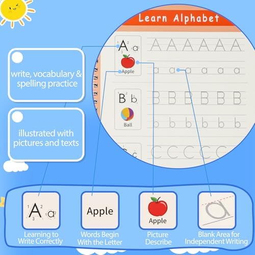 Magic Grooved Handwriting Practice Book for Kids Ages 3–8 - Image 4
