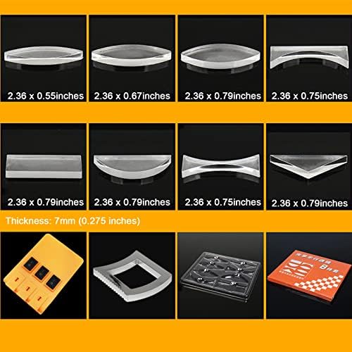 Physics Optical Experiment Set Multifunction Reflector Refraction Triangular Prism Convex Lens Concave Mirror Dial Linear Light Source Teaching Demonstration Equipment for Teacher Student Education - Image 2