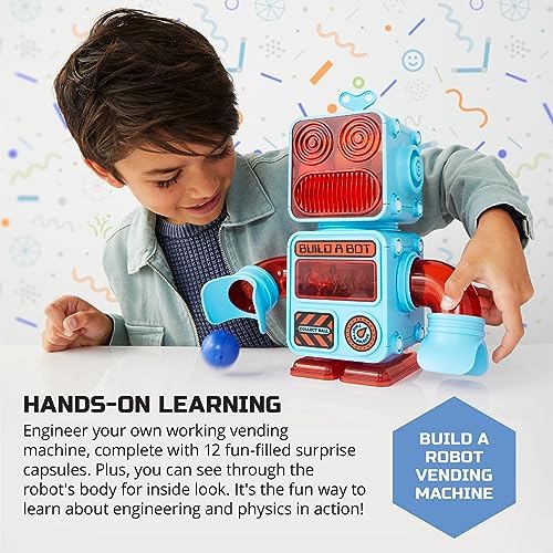 Discovery DIY Prize-Pod Robot Kit, 52-Piece Vending Machine Building Set, 12 Transforming Capsules, Educational Science Experiment, Engineering STEM Project, Robotics Toy Gift Kids Age 8+ - Image 6