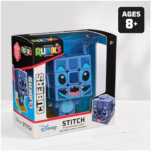 Rubik's Cube Disney Stitch Cuber Brain Teaser Collectible Figure - Image 2