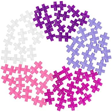 PLUS PLUS Glitter Mix Tube - Mini Interlocking Building Blocks Set - Image 4