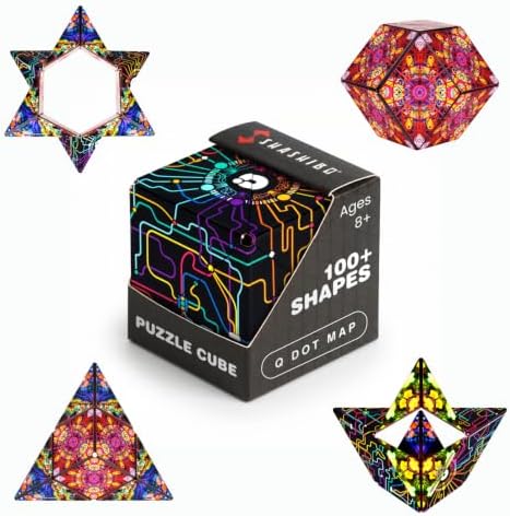 Shashibo DODECA Magnetic Puzzle Cube, Stress Relief Fidget Toy by SHASHIBO