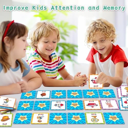 Magnetic Fraction Tiles & Circles Fraction Manipulatives, Memory Games for Kids Ages 4-8 Matching Game for Toddlers 3-5 - Image 7