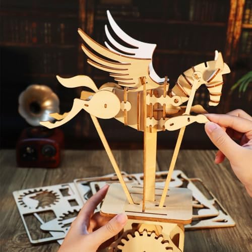 Music Park 3D Wooden Puzzle, Pegasus - Image 5