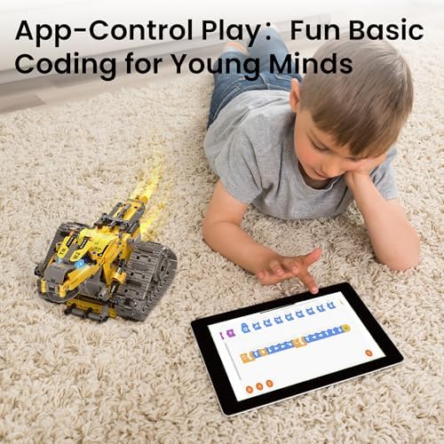 Bundle - 2 Items: Sillbird 12-in-1 Solar Robot Toys & Robot Building Kit with Remote Control for Boys Ages 8-14, Christmas STEM Robotics Technic Toy, Coding Science Educational Gift - Image 5
