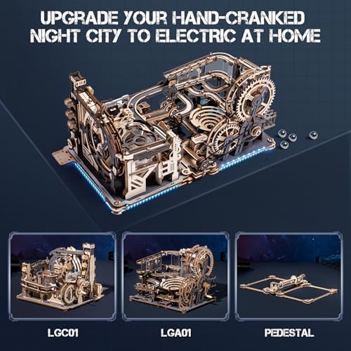 ROKR 3D Puzzles Marble Run Link Pack LG01(Connects Marble Night City and Spaceport) - Image 3