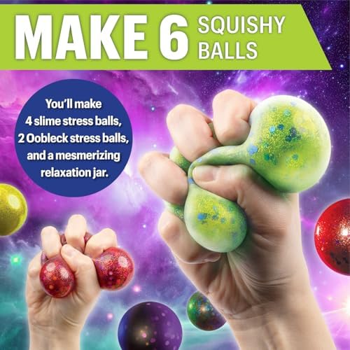 Squishy Ball Making Kit & DIY Stress Ball Science Lab by MindWare - Image 2