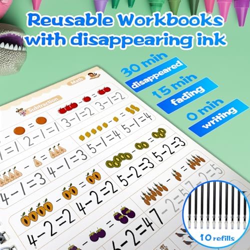Magic Grooved Writing Practice for Kids - English, Big, 4 PCS - Image 5