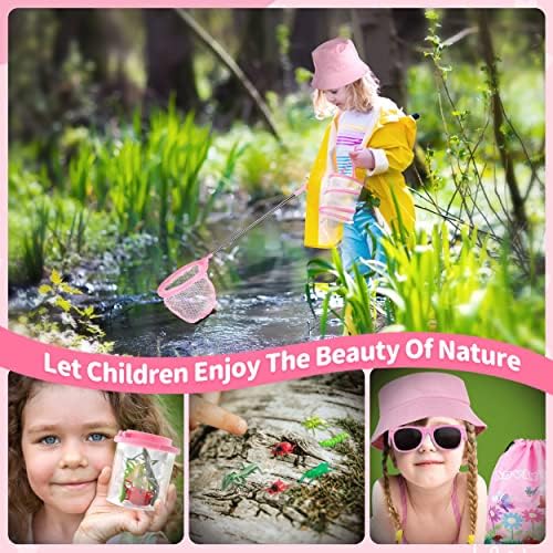 GIFTINBOX Bug Catcher Kit for Kids - Outdoor Explorer Toys Set for Kid - Bug Catching Kits with Binoculars Nature Adventure Toy for Girls Boys - Kids Exploration Gifts for Girl 3-12 Years Old - Image 6