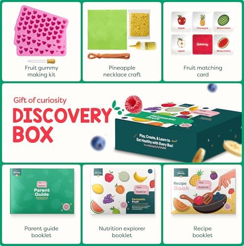 Baketivity Fantastic Fruit STEM Nutrition Kit Birthday Gift for Kids - Image 3