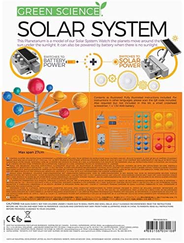 4M Green Science Rotating Solar System Kids Science Kit - Image 4