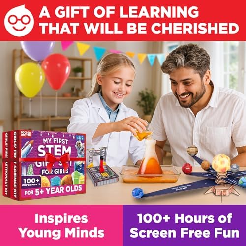 Doctor Jupiter My First STEM Gift Set for Girls Ages 5+, Birthday Gift - Image 7