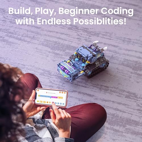 Bundle - 2 Items: Sillbird Solar Robot Toys & Robot Building Kit with Remote Control, Coding Christmas STEM Technic Toys for Birthday, DIY Science Educational Robotic Toys for Kids Teens - Image 5