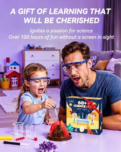 Melican 60+ Science Experiment Kit for Kids Ages 4 5 6 7 8+ - Image 6