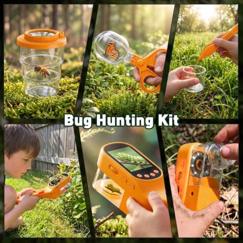SEEKID Bug Catcher for Kids with 2.4" Screen (Yellow) - Image 5
