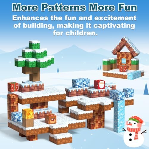 Magnetic Blocks Kids Toys for Boys and Girls 3-5 5-7 Year Old, STEM Magnet Building Cubes for Toddler, Sensory Montessori Educational Toy for Children Development and Creativity - Image 2