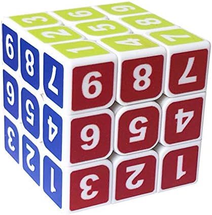 Sudoku 3x3 Magic Cube Stickerless 3x3x3 Number Speed Cube Puzzle - Image 6