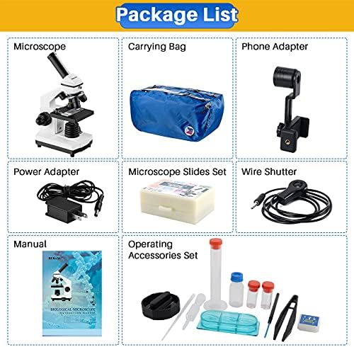 2000X Compound Microscope for Kids Adults: Microscope for Biology Education - Image 6