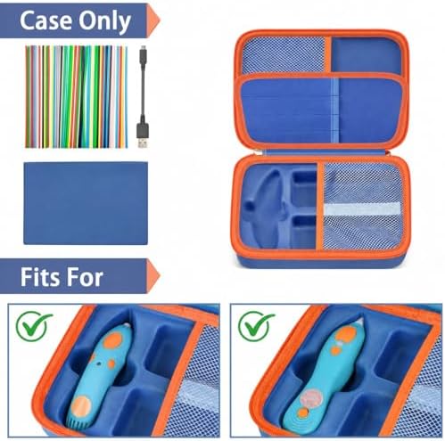 casmilee 3D Pen Carrying Case for 3Doodler Start+ Essentials 2023/2024 - Image 2