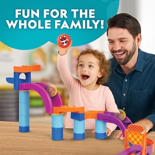 National Geographic Kids Junior Marble Run Ball Drop Toy for Toddlers - Image 4