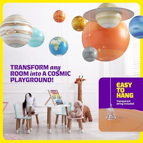 Inflatable Solar System Planets for Kids - Science Toys - Astronomy Gifts - Image 6