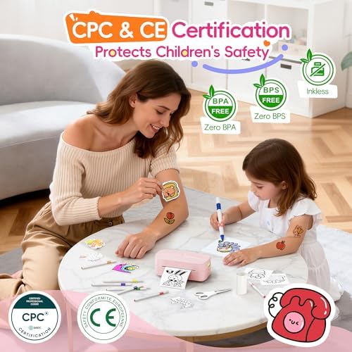 Phomemo TK32 Tattoo Maker Set for Kids, Toys for Boys & Girls Age 6-12+ - Image 5