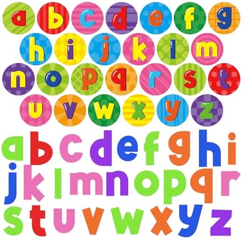 Cinrobiye 24 Pcs Alphabet Stampers Party Favor Set, Cute Letter Stamps for Kids Birthday Party, Classroom Rewards, ABC Learning Toys, Goody Bag Fillers, Educational School Supplies - Image 3