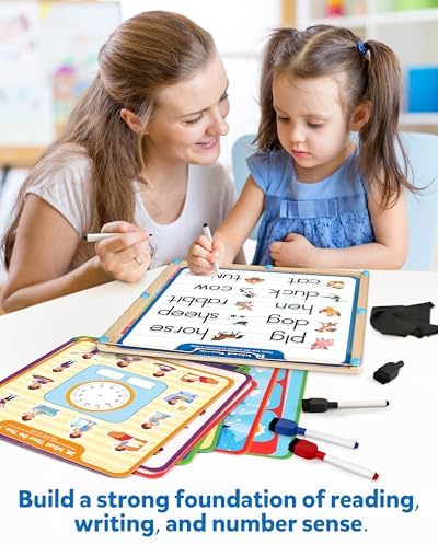 Coogam Handwriting Hundred Board, Wooden Montessori Math Manipulative - Image 6