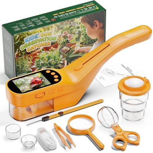 SEEKID Bug Catcher for Kids with 2.4" Screen (Yellow) by Unknown