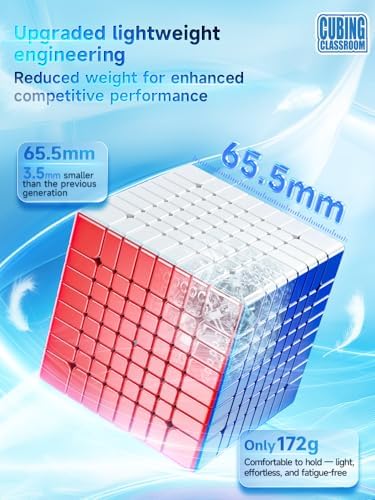 Bukefuno MoYu Meilong 8x8 V3 Speed Puzzle Cube MFJS 8x8 Magic Cubes Moyu Cube Stickerless Meilong 8x8x8 Cubing Classroom MF8 Speed Education Toys - Image 2