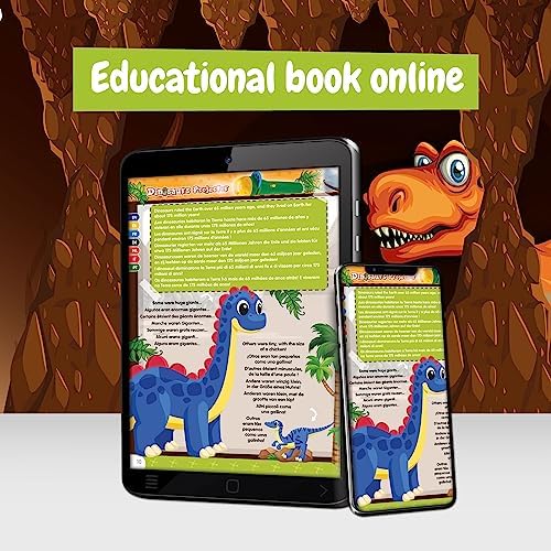 Science4you Dinosaur Torch Projector for Children 4+ Years, Projector Torch for Kids + 24 Images and Poster Included, Dino Stem Toy, Gift for Boys and Girls Age 4 5 6+ - Image 7