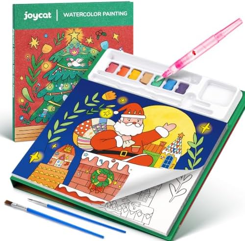 JoyCat Paint with Water Coloring Books for Toddlers (Christmas) by JOYCAT