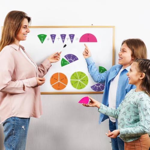 166 PCS Simply Magic Magnetic Fraction Tiles & Fraction Circles Percentages - Image 5