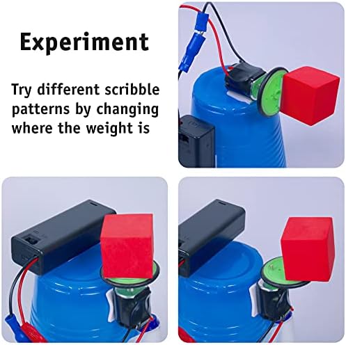 Scribble Bot Kit, 2-Pack - Drawing Art Bot Robotics STEM Kit for Kids - Image 3