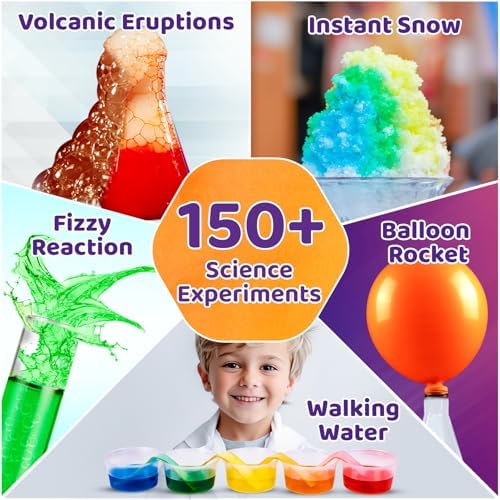 Smartivity Legendary Mega 150 Science Experiment Kit for Kids, Smart Birthday Gifts, Educational Science Experiments for Boys & Girls, STEM Toys for Learning & Fun for Age 6, 7, 8, 9, 10, 11, 12,14 - Image 2