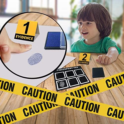 UNGLINGA Spy Kit for Kids Detective Outfit Fingerprint Toys Gifts - Image 6
