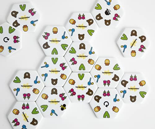 HoneyCombs Game, Tile Matching Game for Kids & Families, 52 Tiles, Ages 6+ - Image 2