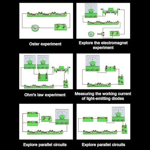 Multi-Functional Electricity & Magnetism Experiment Box, Solar & Wind Power Energy Conversion Kit, Complete New Generator & Car Physics Set - Image 6