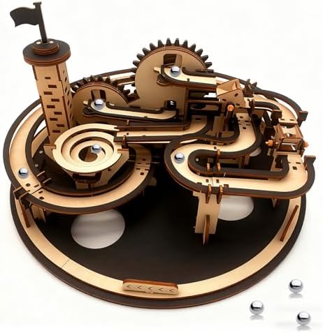 3D Puzzle for Adults Wooden DIY Crafts Kit Wood Mechanical Model Kits to Build Gift for Women Men Age 14+ Years Old by Unknown