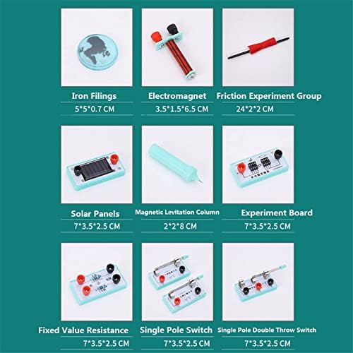 Physics Electric Circuit Learning Starter Kit, Basic Electricity Discovery Circuit and Magnetism Experiment Kits for Kids Students - Image 4
