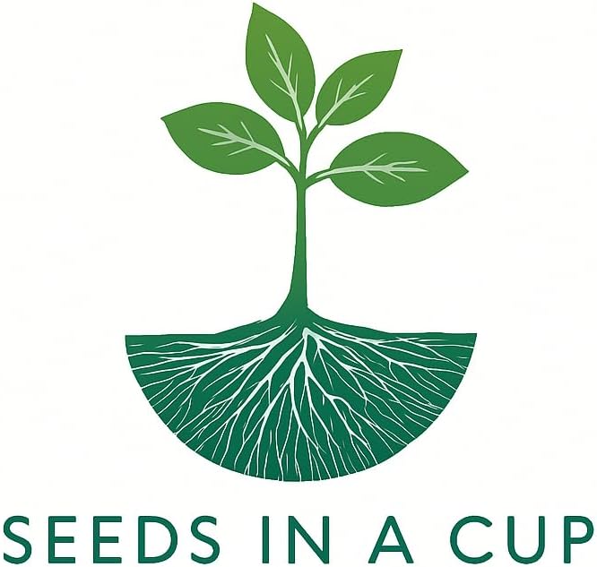 Seeds In A Cup® Pumpkin Grow Kit – Indoor Gardening Starter Set to Grow Mini Pumpkins, Fun Educational Gift for Kids & Adults, Quick Sprouting Greenhouse Planter