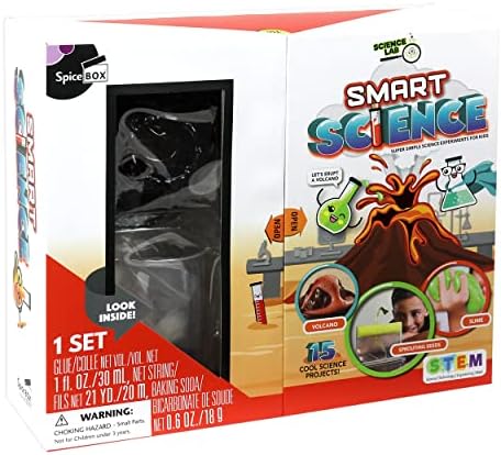 Spicebox Science Experiment Kits for Kids STEM Projects Activities Learning Educational Toys, Volcano Natural Science Lab, Smart Science Age Range 8+ by SpiceBox