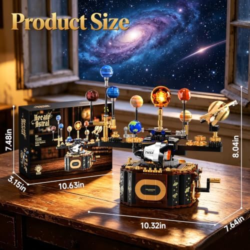 Solar System Building Sets 556 PCS Space Model STEM Space Toy - Image 6