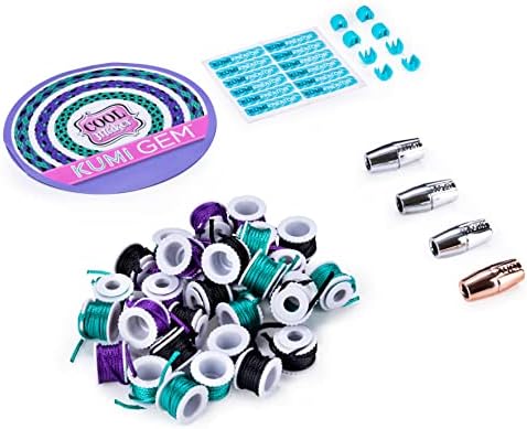 Cool Maker, KumiKreator Gem Mini Fashion Pack Refill, Friendship Bracelet Activity Kit - Image 2