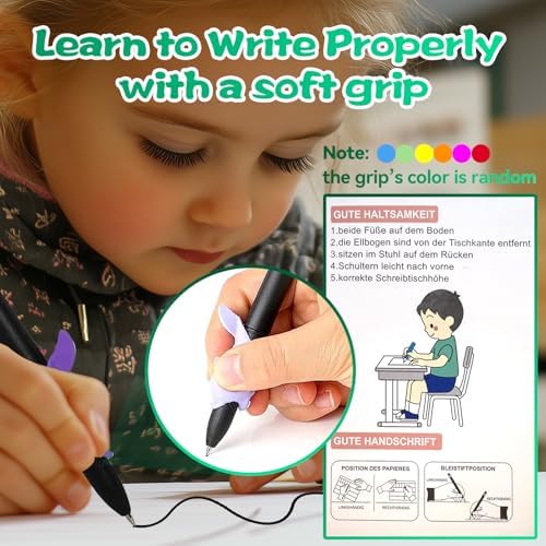 Magic Grooved Writing Practice for Kids - German, Small, 4 PCS - Image 5